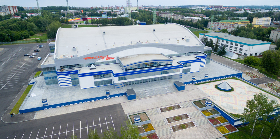 Ледовый дворец на стадионе «Олимпийский» в г. Чебоксары